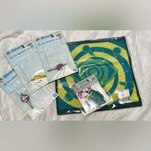 Ichiban Kuji HUNTER × HUNTER Cross the X-Day Illumi Zoldyck Towel Hairpin Set